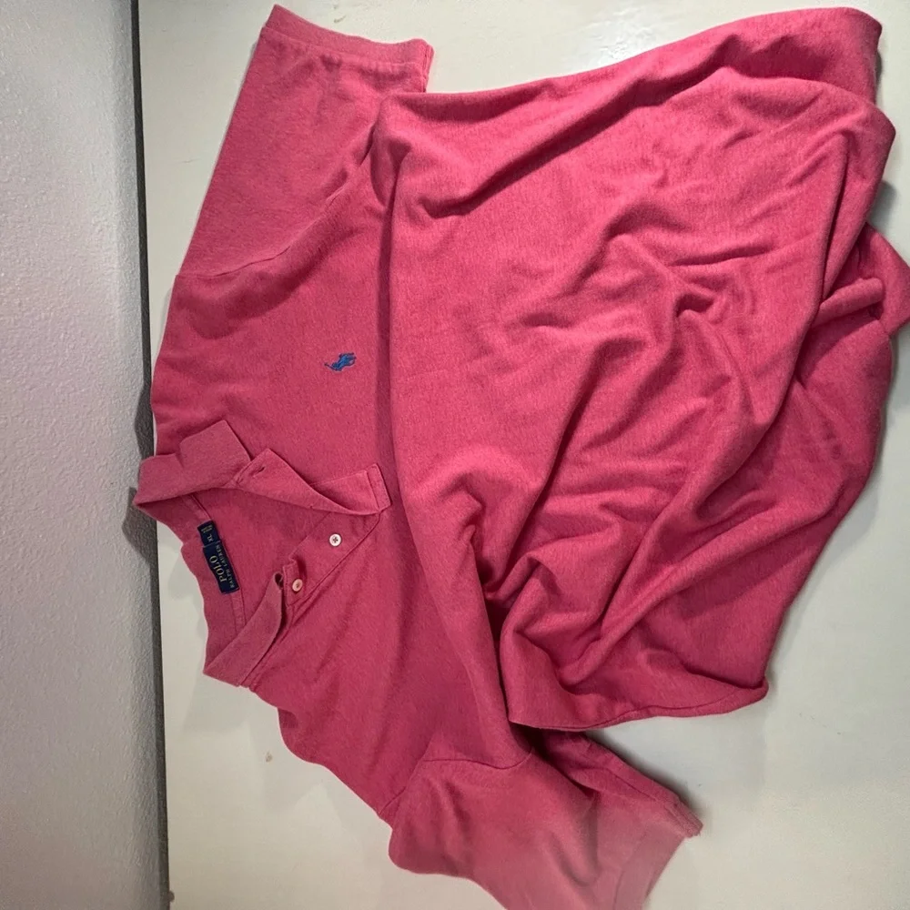 Ralph Lauren Pink Polo Shirt